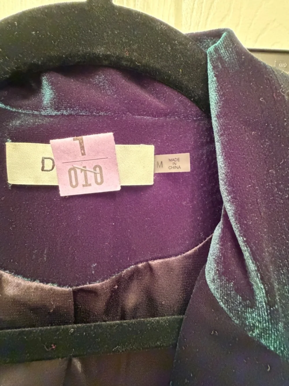 Green Velvet Suit - Picture 2 of 6